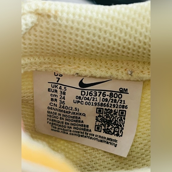 Nike Blazer Low Platform Next Nature 'Flower Power' size 7 US WOMENS - Picture 14 of 15